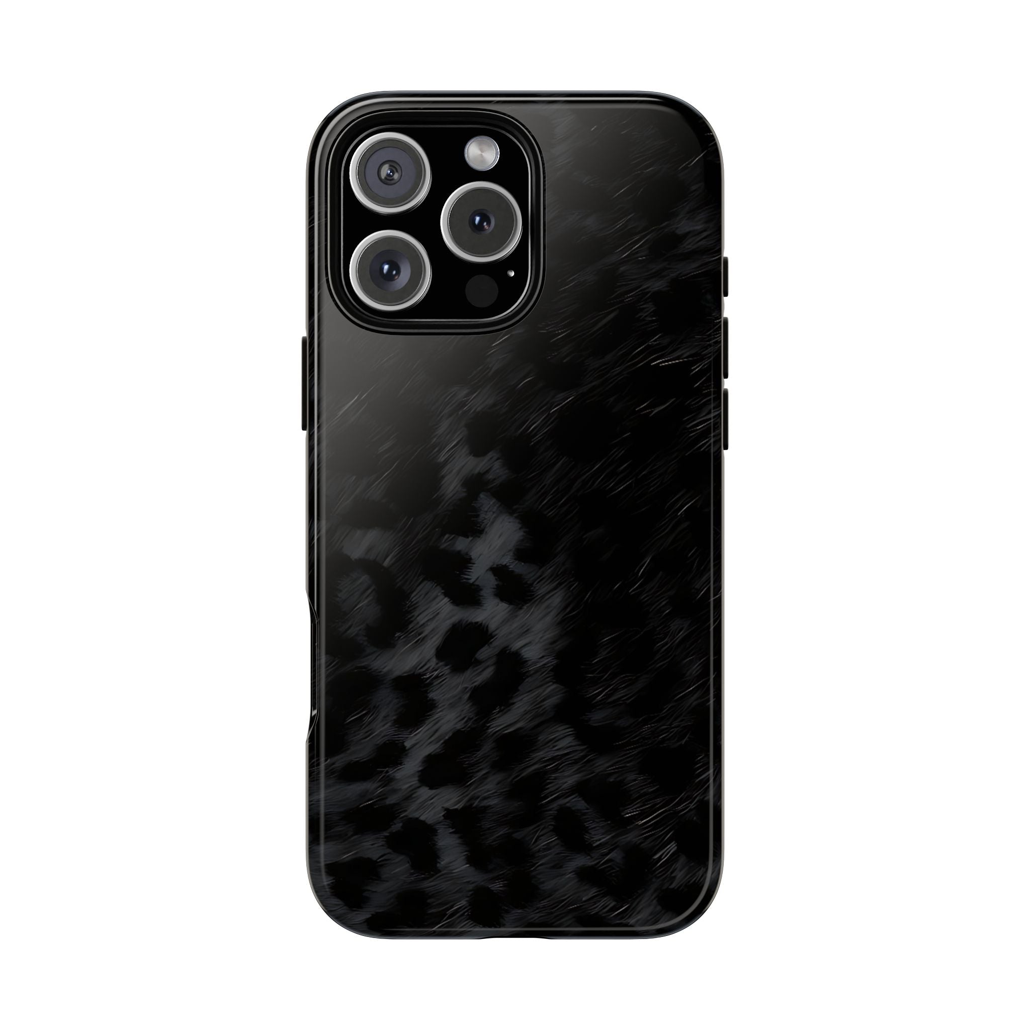 Black Leopard Phone Case