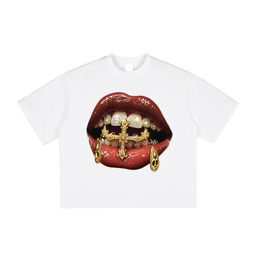 Gold Chains Grillz Tee