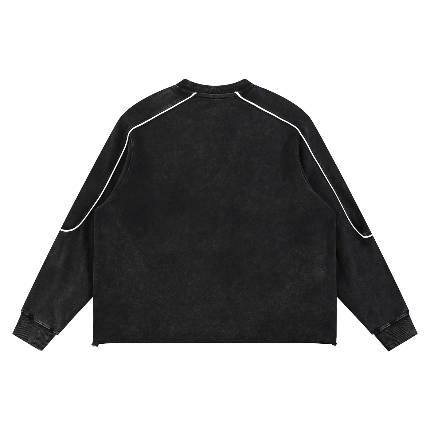 Mineral Wash Striped Sweatshirt