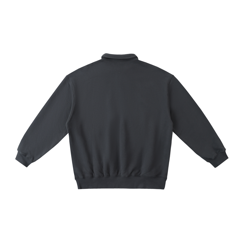 Heavyweight Polo Collar Sweatshirt
