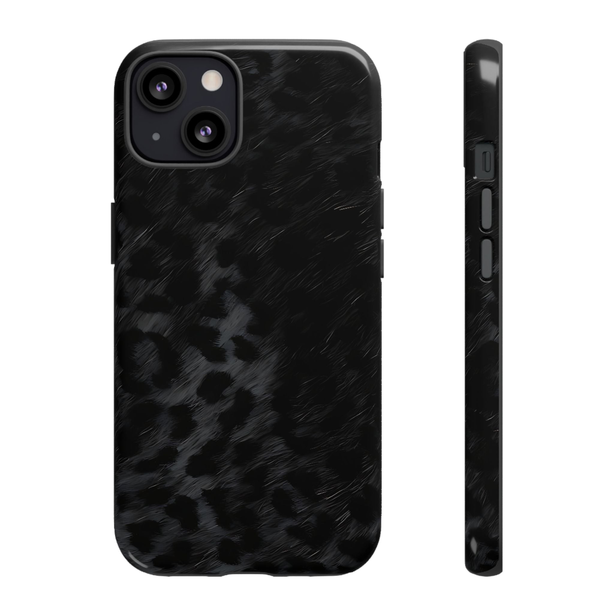 Black Leopard Phone Case