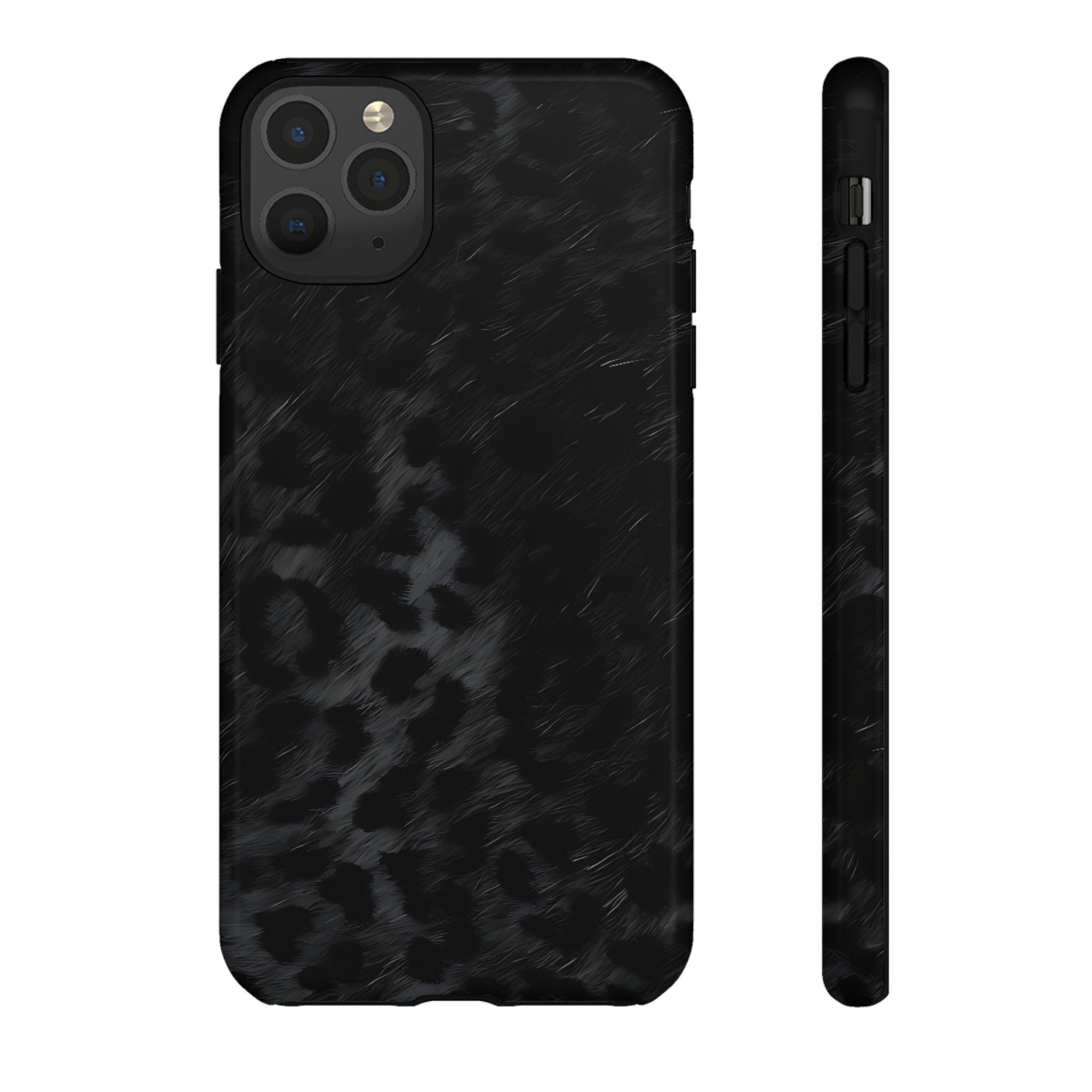Black Leopard Phone Case