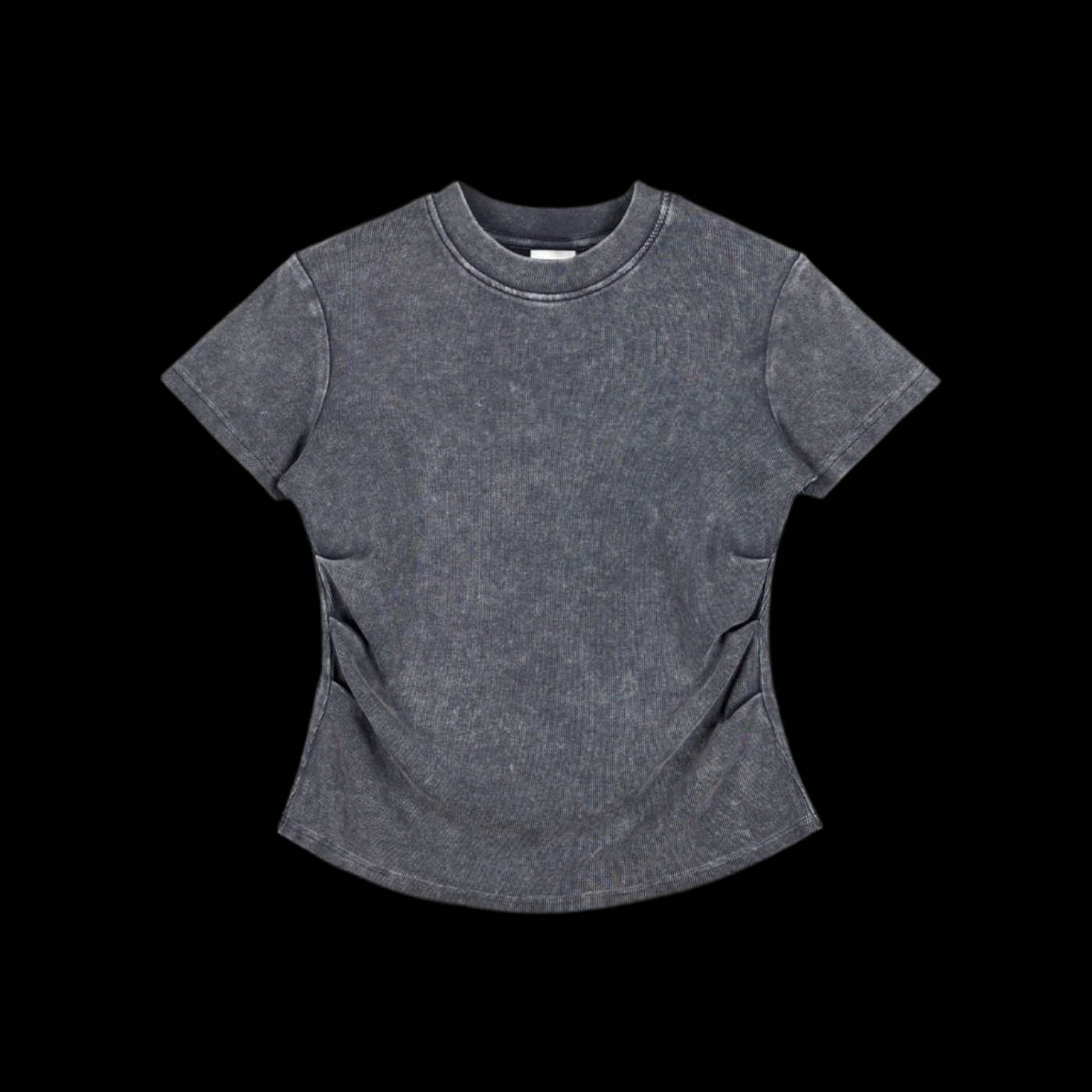 Vintaged Wash Bodycon T-Shirt