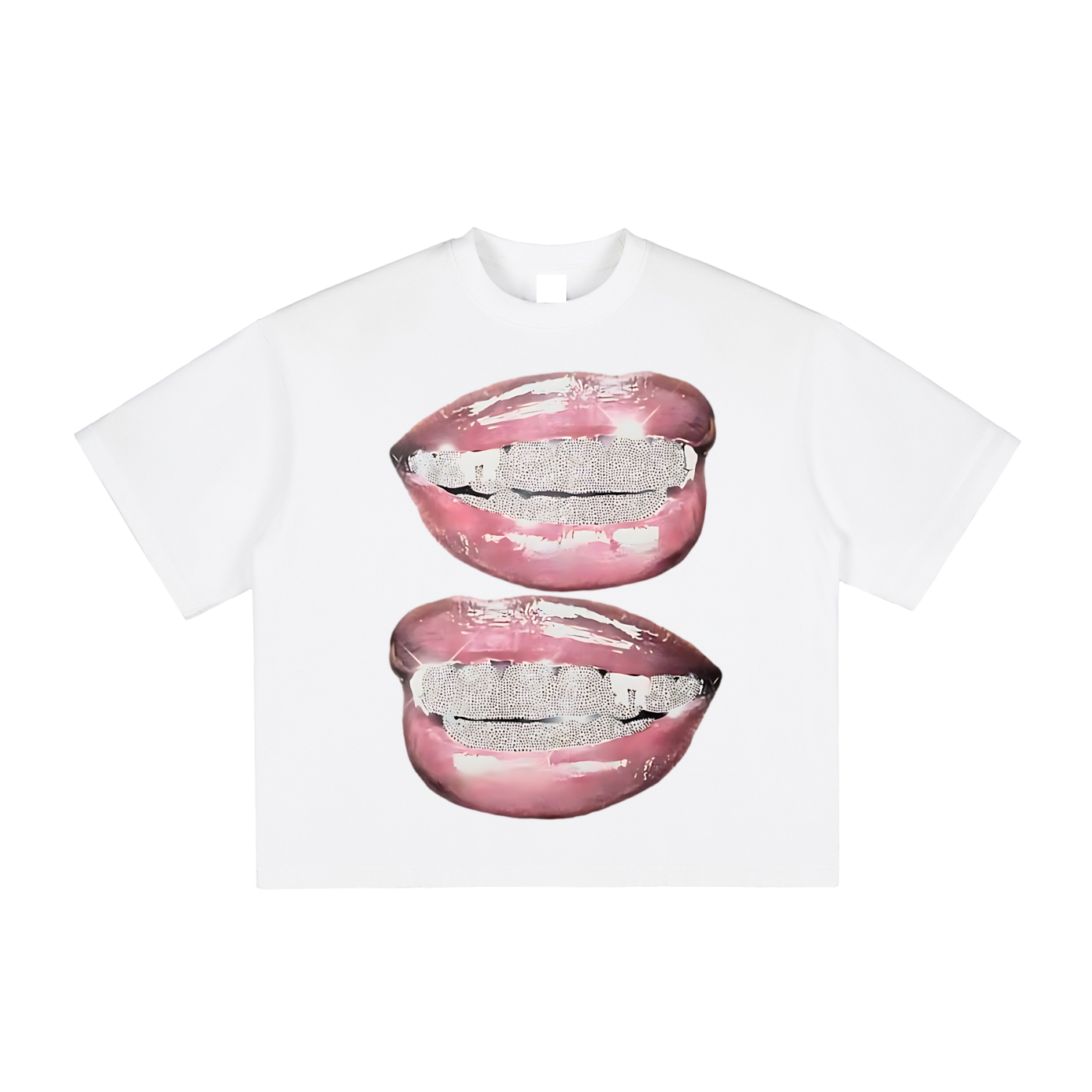 Pink Double Grillz Tee