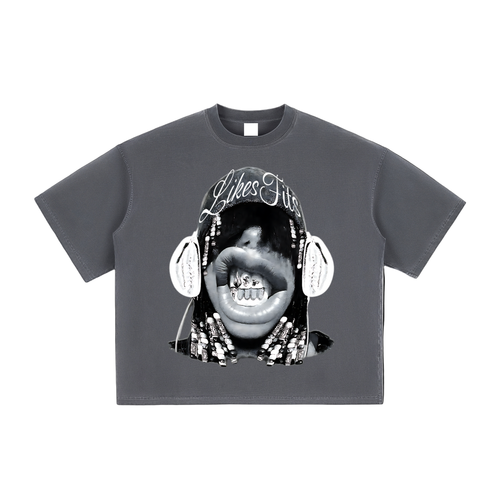 Grey LikesFits Hat Tee