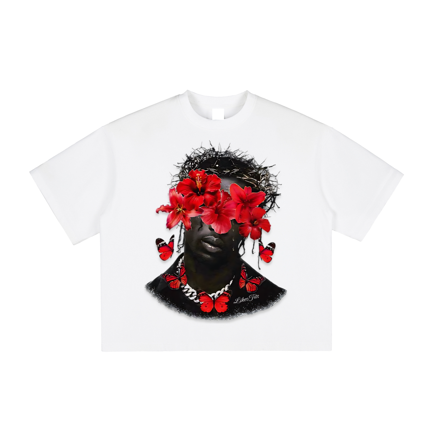 Travis Scott Red Bloom Tee