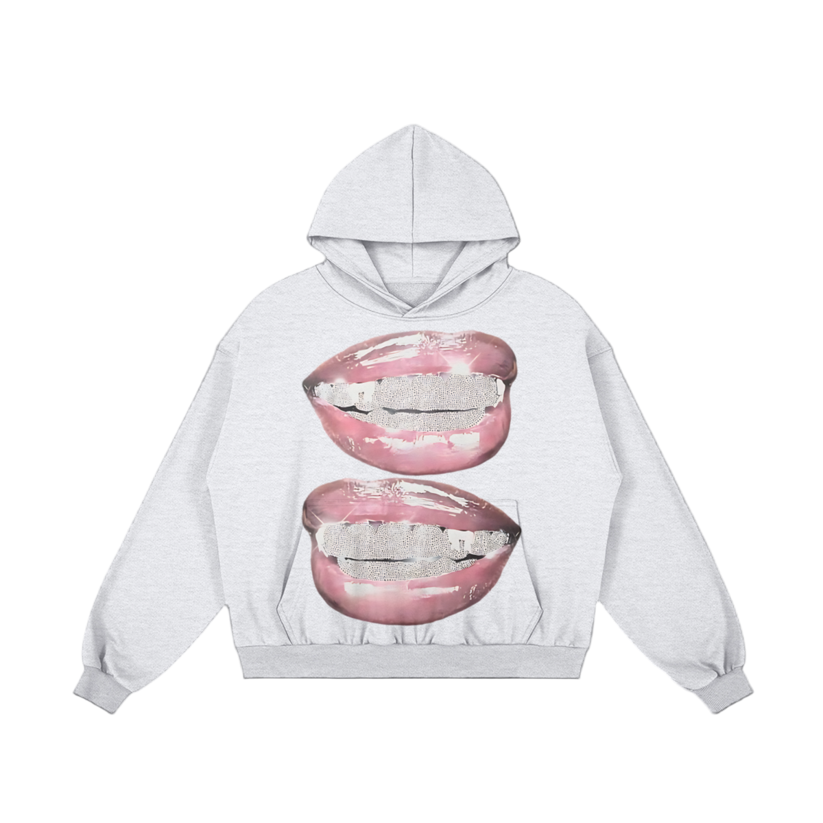 Double Pink Grillz Hoodie