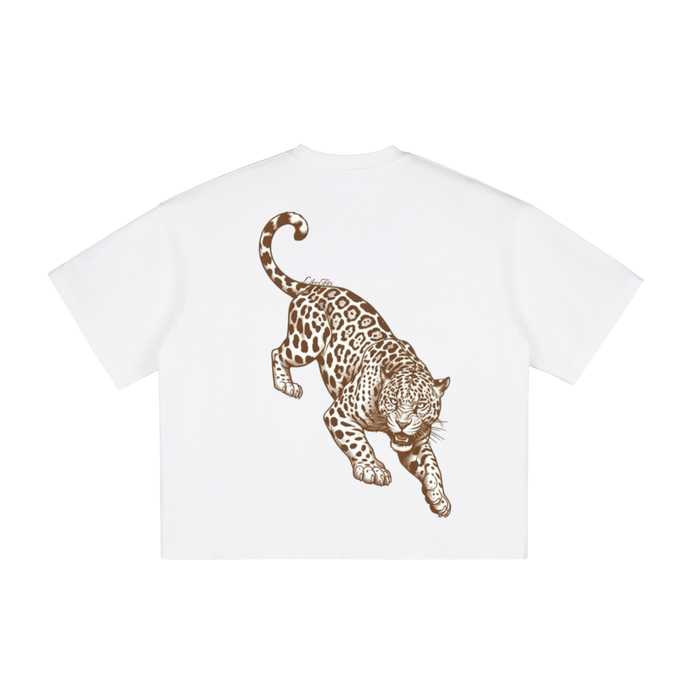 Leopard Back Tee
