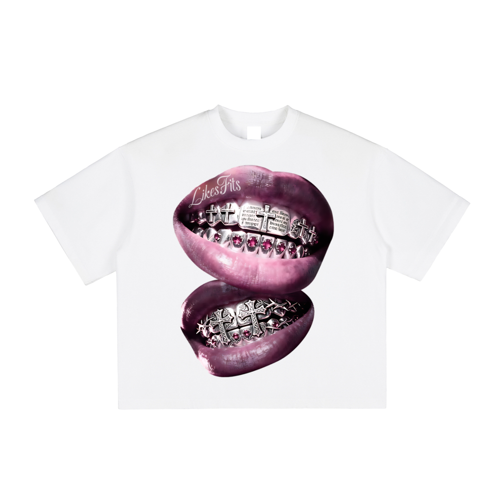 Pink Double Grillz Tee
