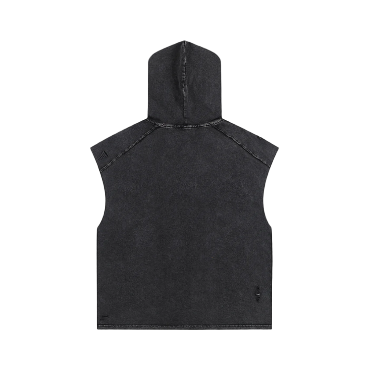 Snow Washed Boxy Hooded Tank