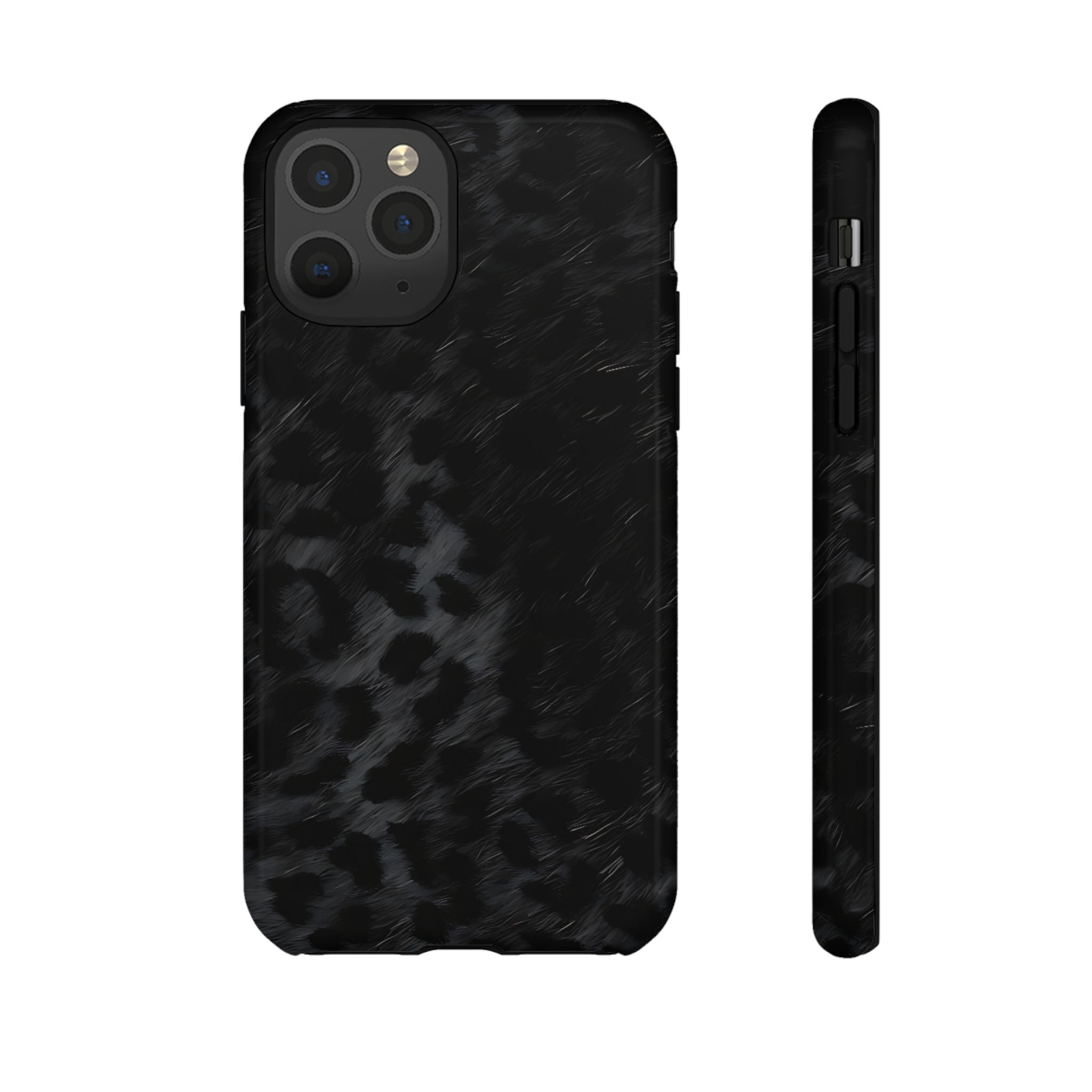 Black Leopard Phone Case