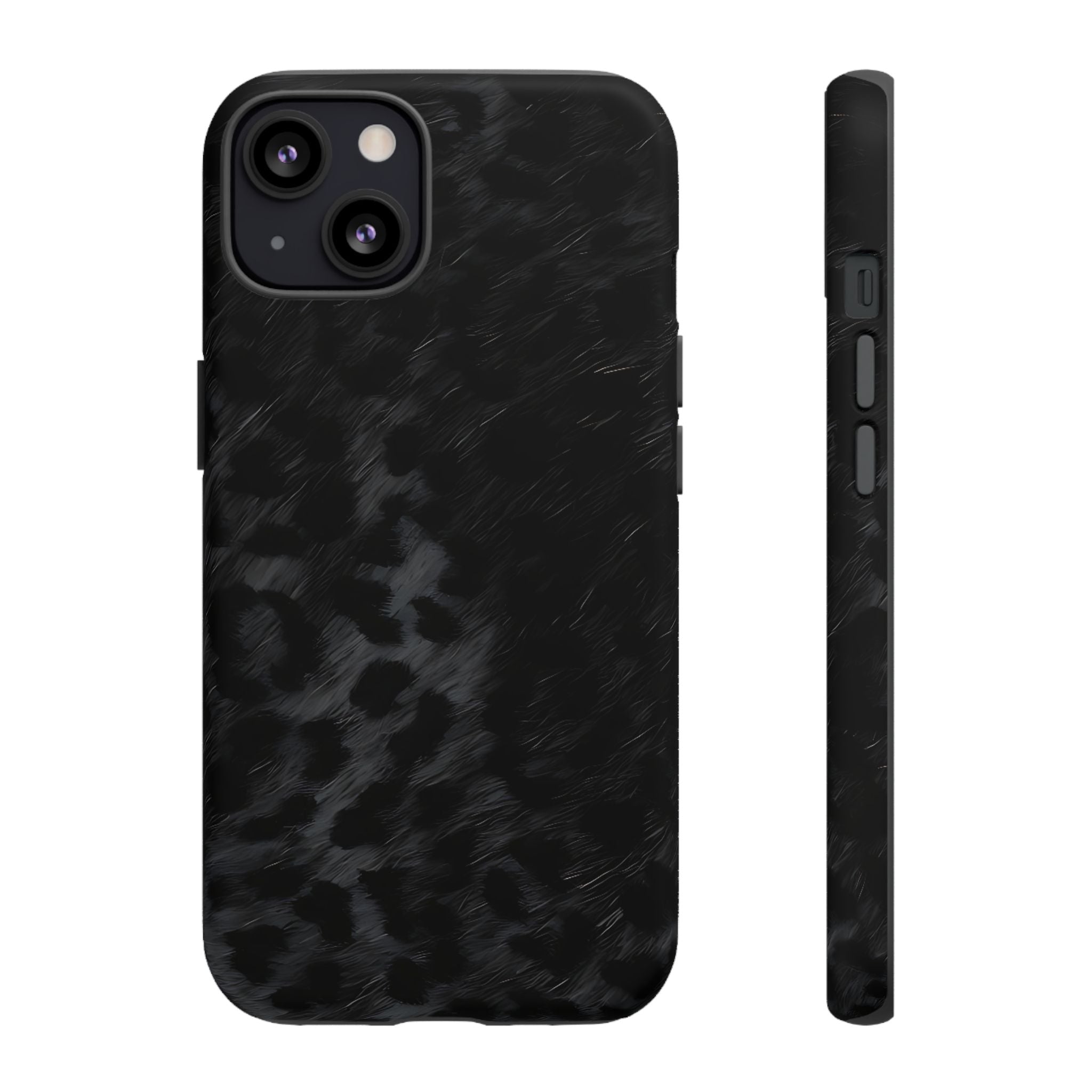 Black Leopard Phone Case