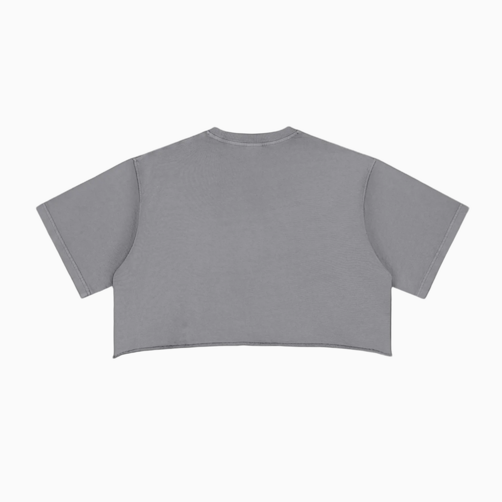 Snow Washed Crop Top