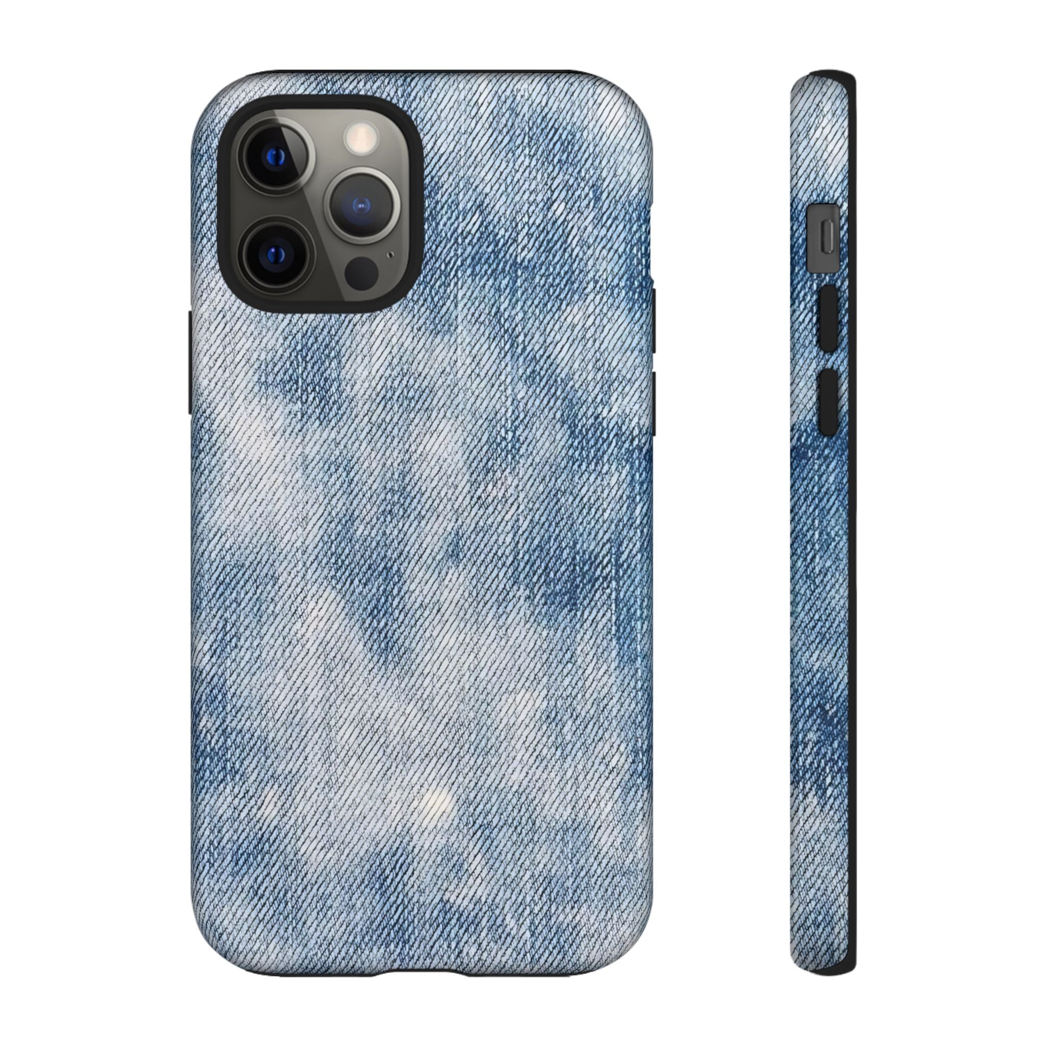 Light Blue Pattern Phone Case