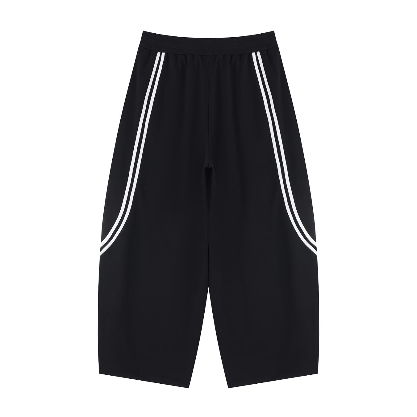 Wide Leg Striped Sweatpants