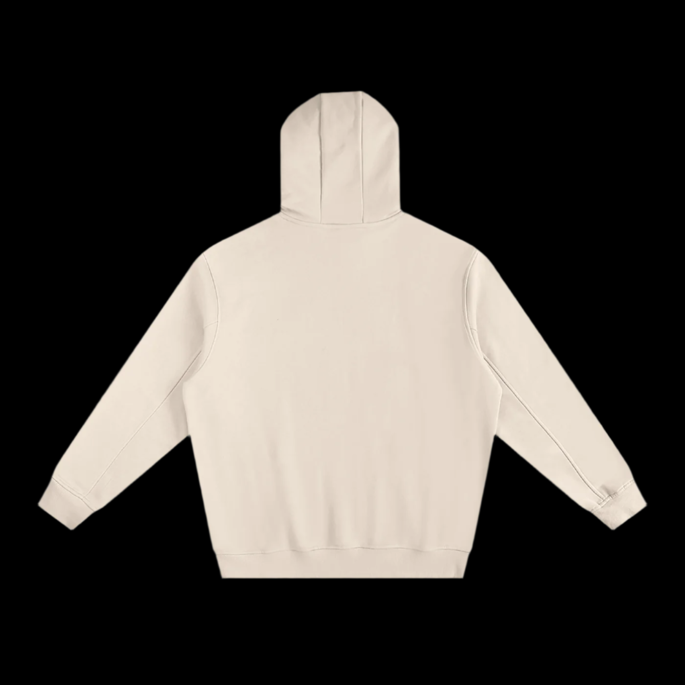 Fleeced High Neck Hoodie
