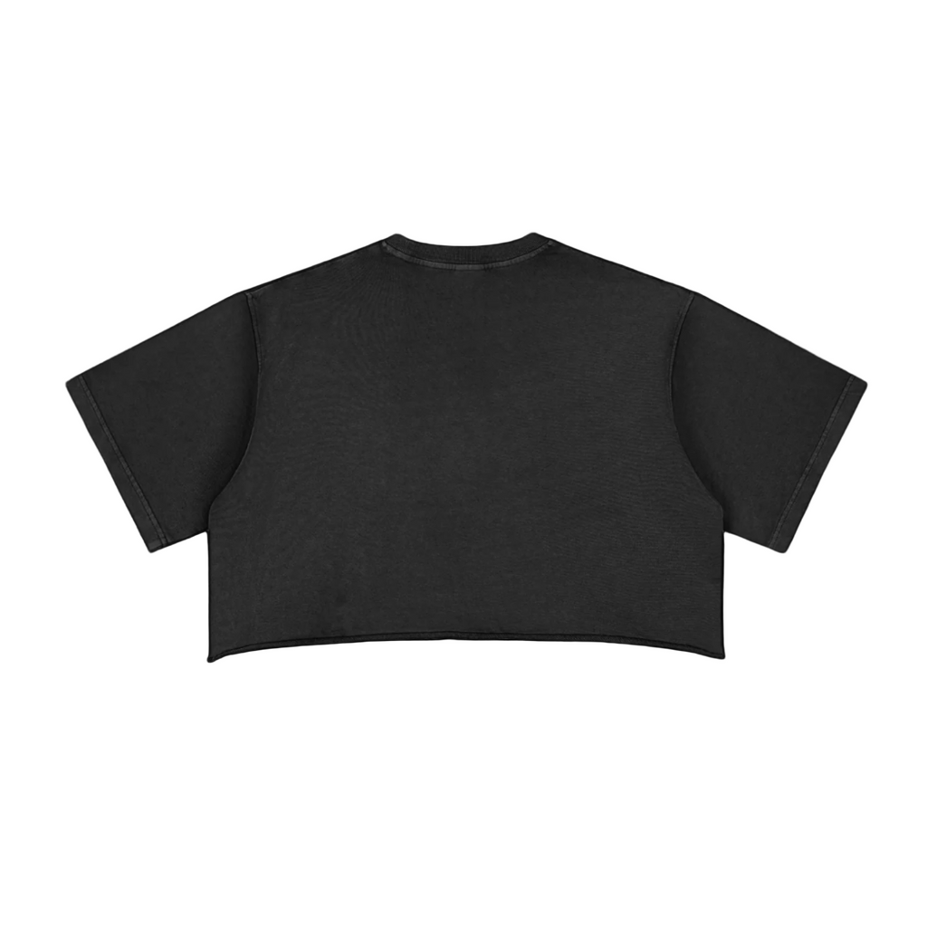 Snow Washed Crop Top