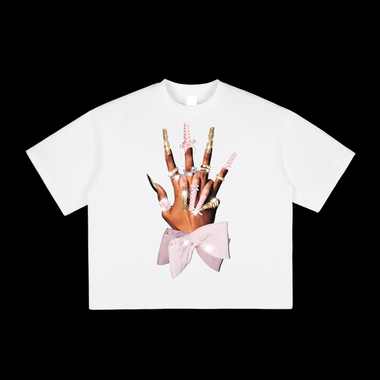 Bow Nails Tee