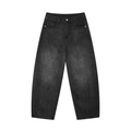 Vintage Wash Barrel Jeans