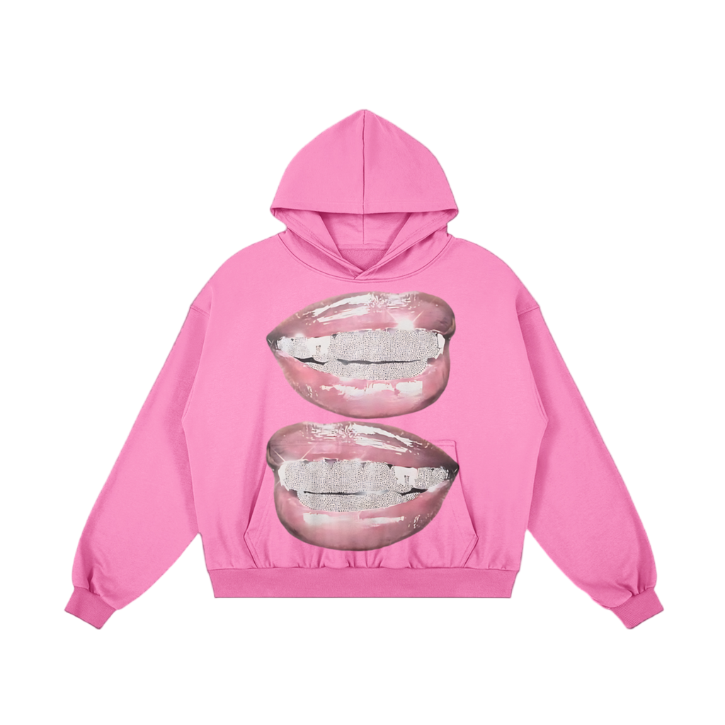 Double Pink Grillz Hoodie