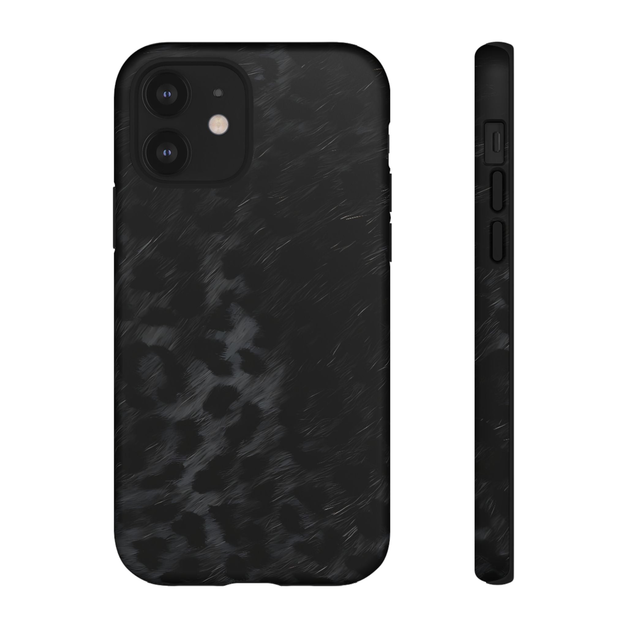 Black Leopard Phone Case