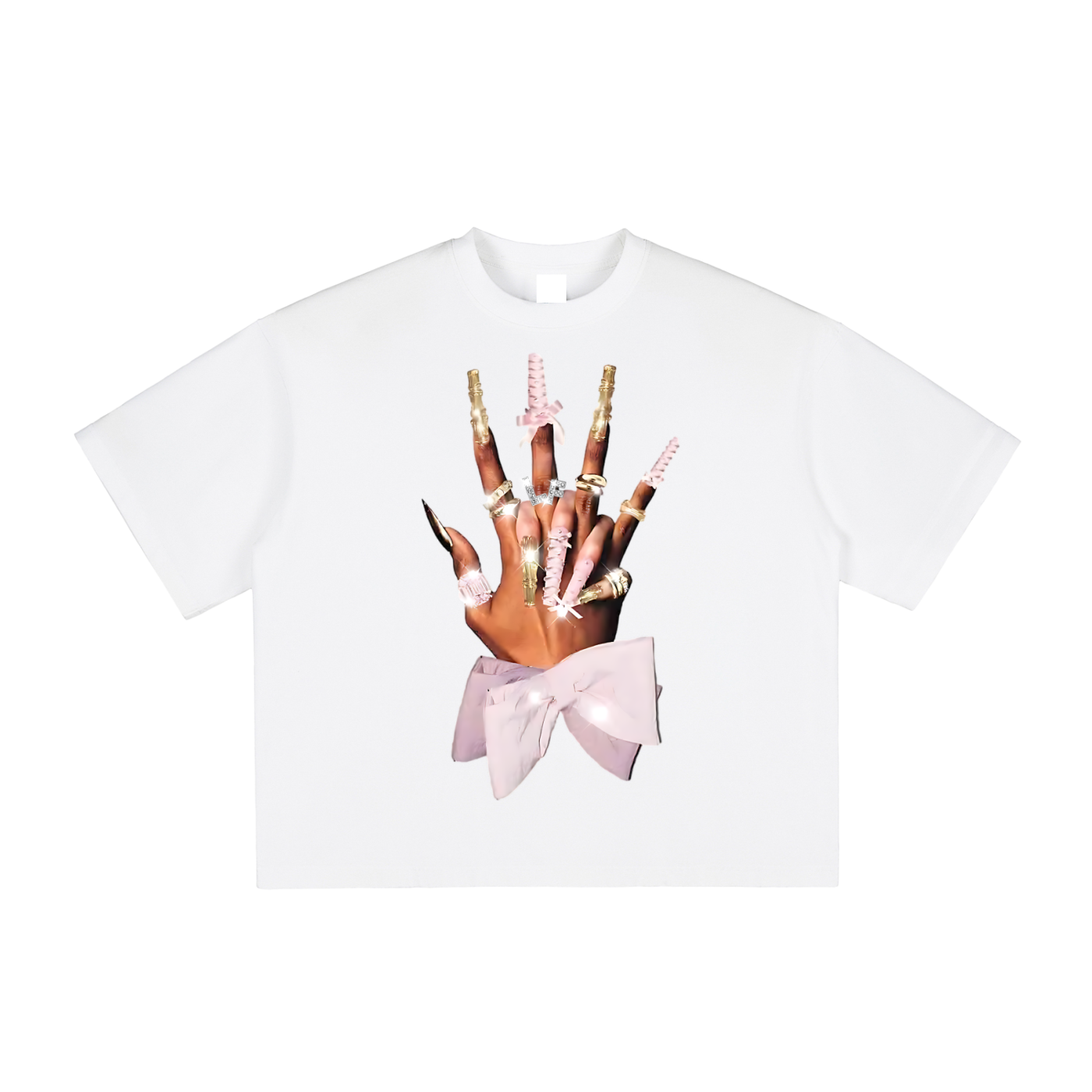 Bow Nails Tee