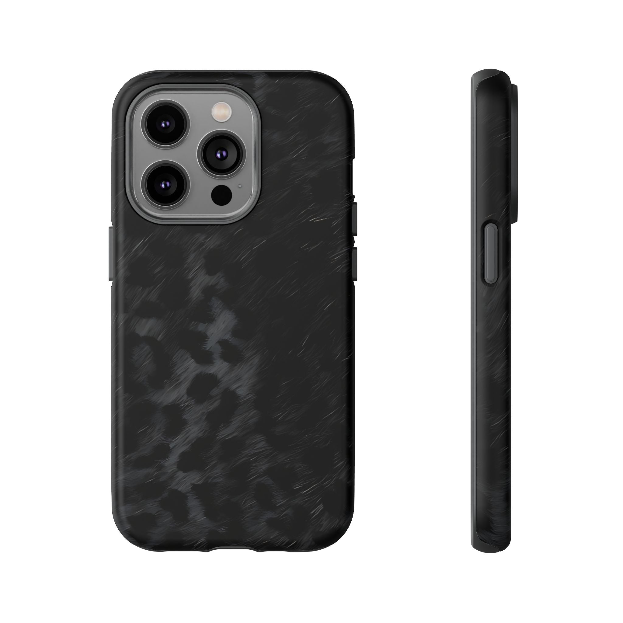 Black Leopard Phone Case