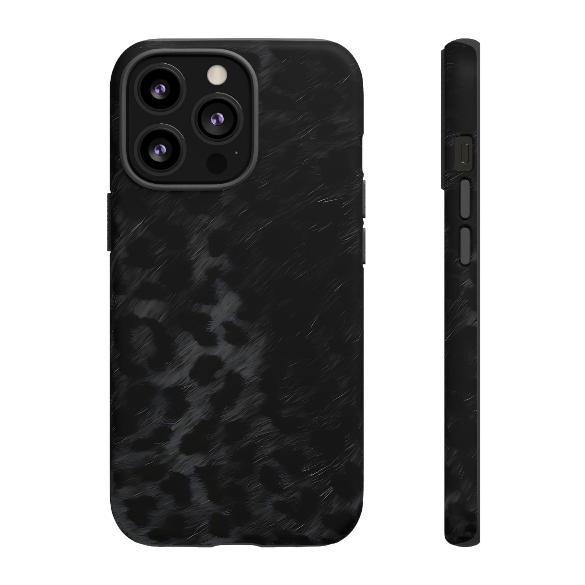 Black Leopard Phone Case