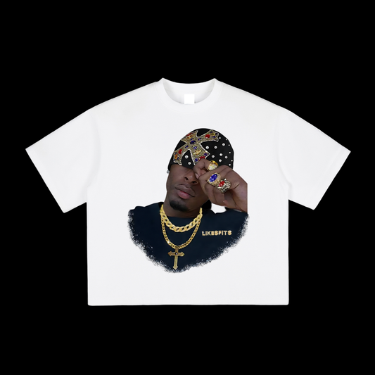 Gold Chains Print Tee