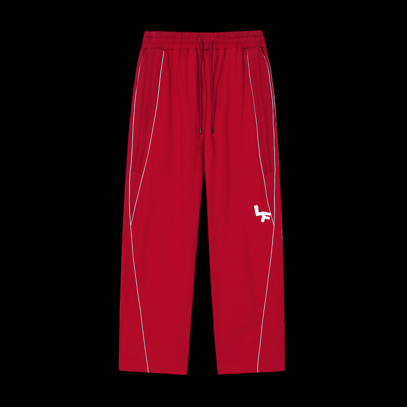 Striped Straight Leg Sweatpants