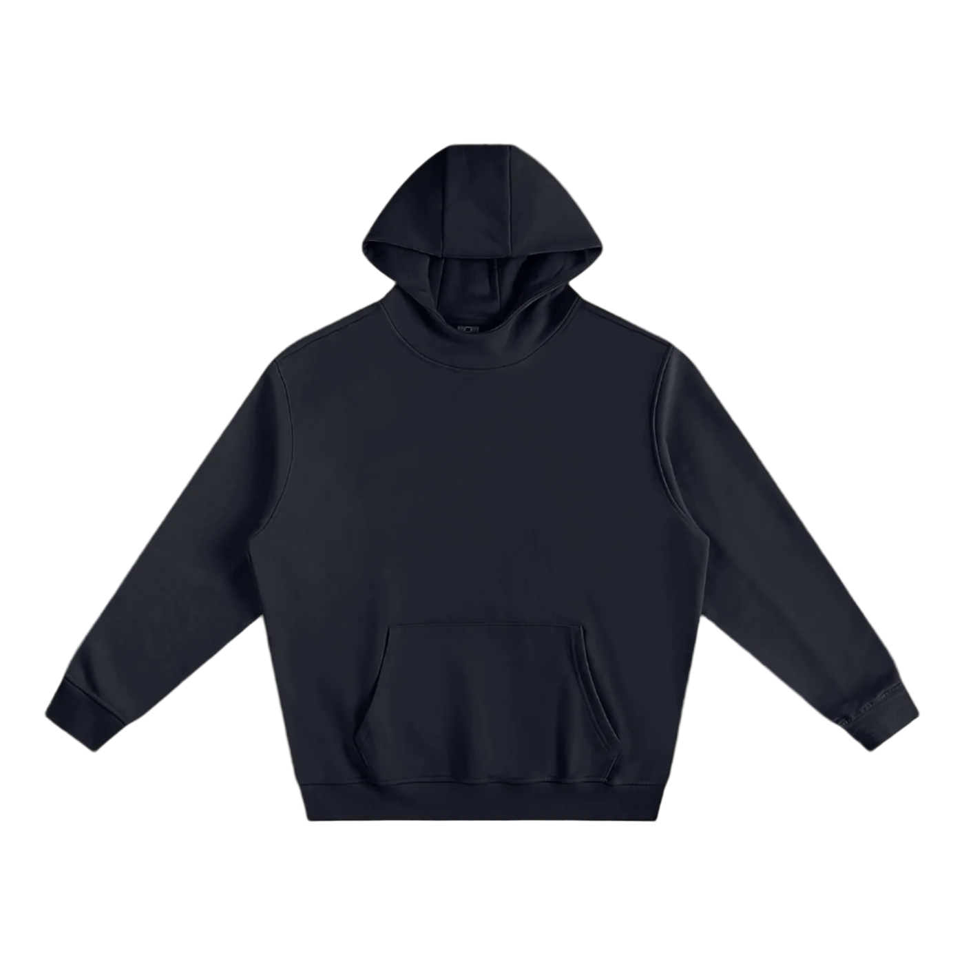 Fleeced High Neck Hoodie