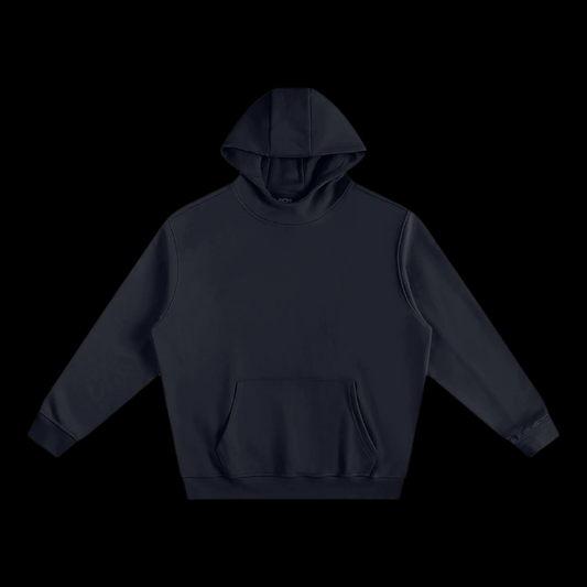 Fleeced High Neck Hoodie