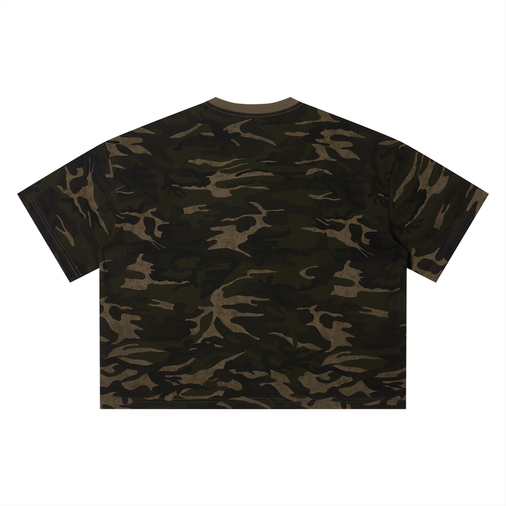 Camo Boxy Tee