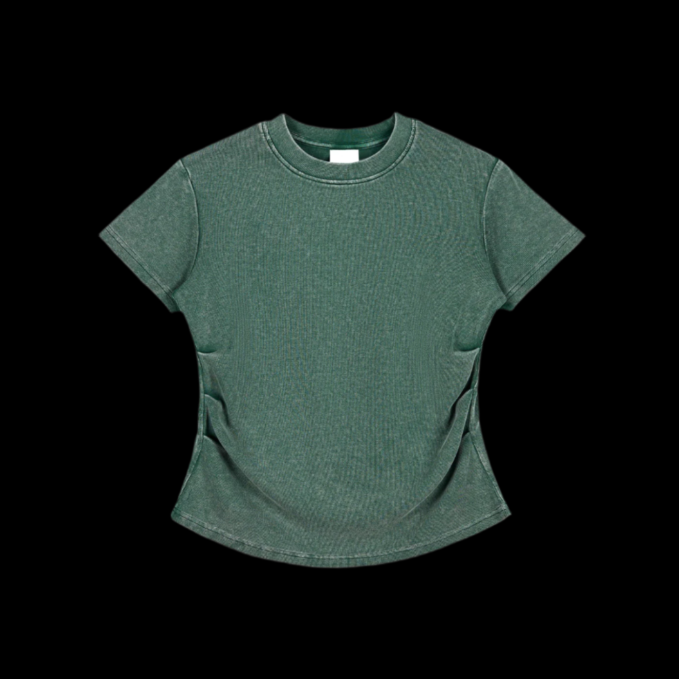 Vintaged Wash Bodycon T-Shirt