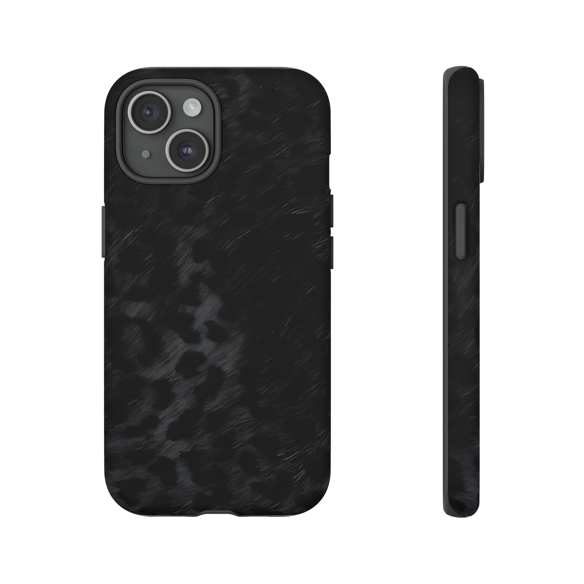 Black Leopard Phone Case