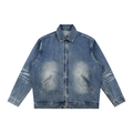 Zip Up Denim Jacket