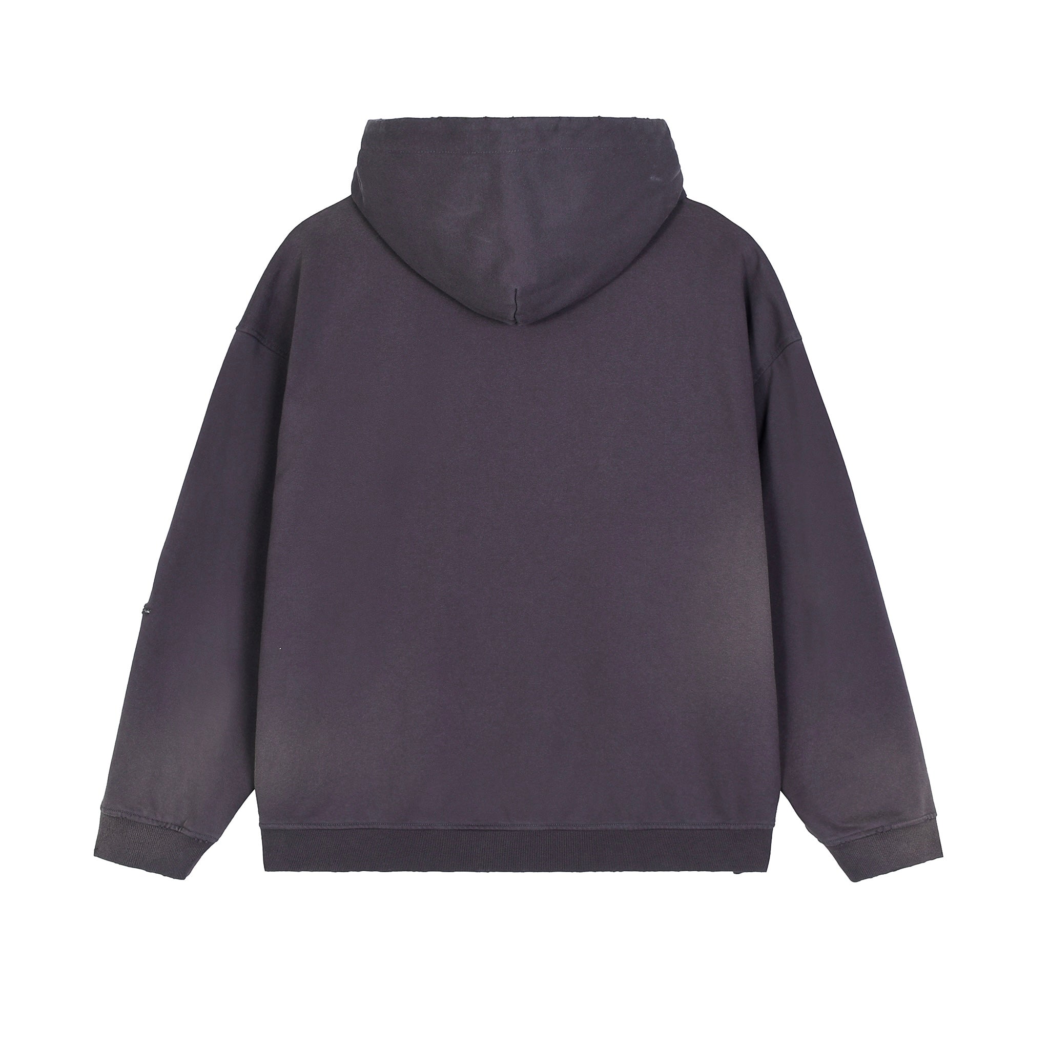 Frayed Fleece Hoodie
