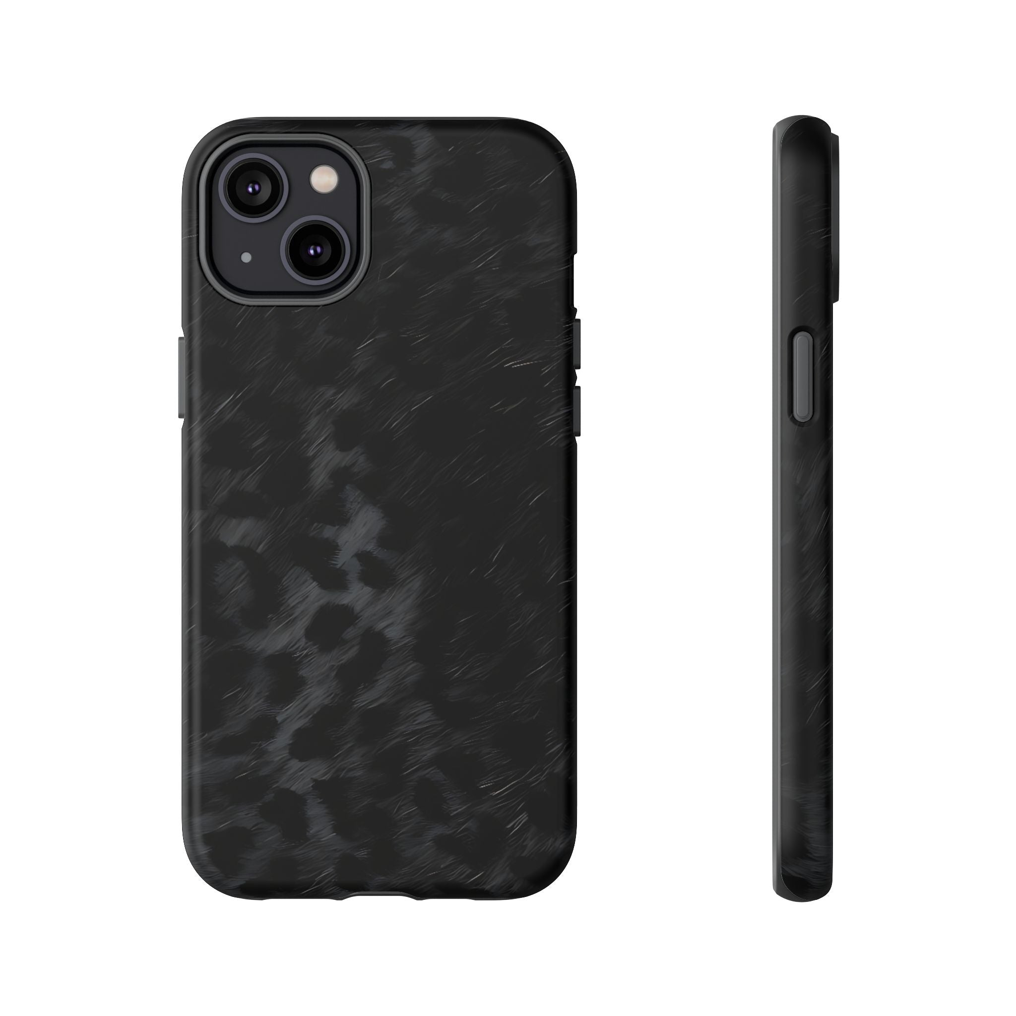 Black Leopard Phone Case
