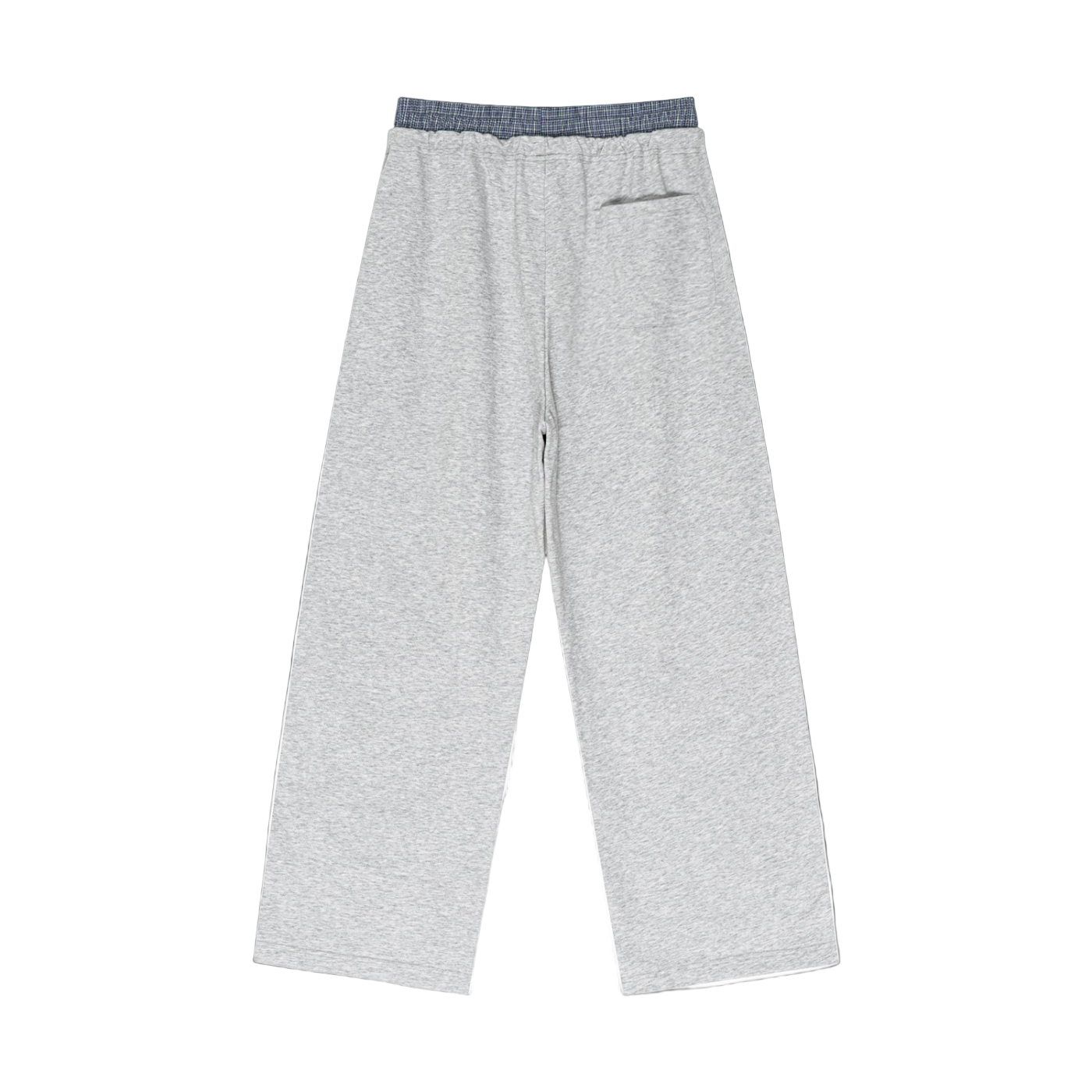 Plaid Waist Sweatpants