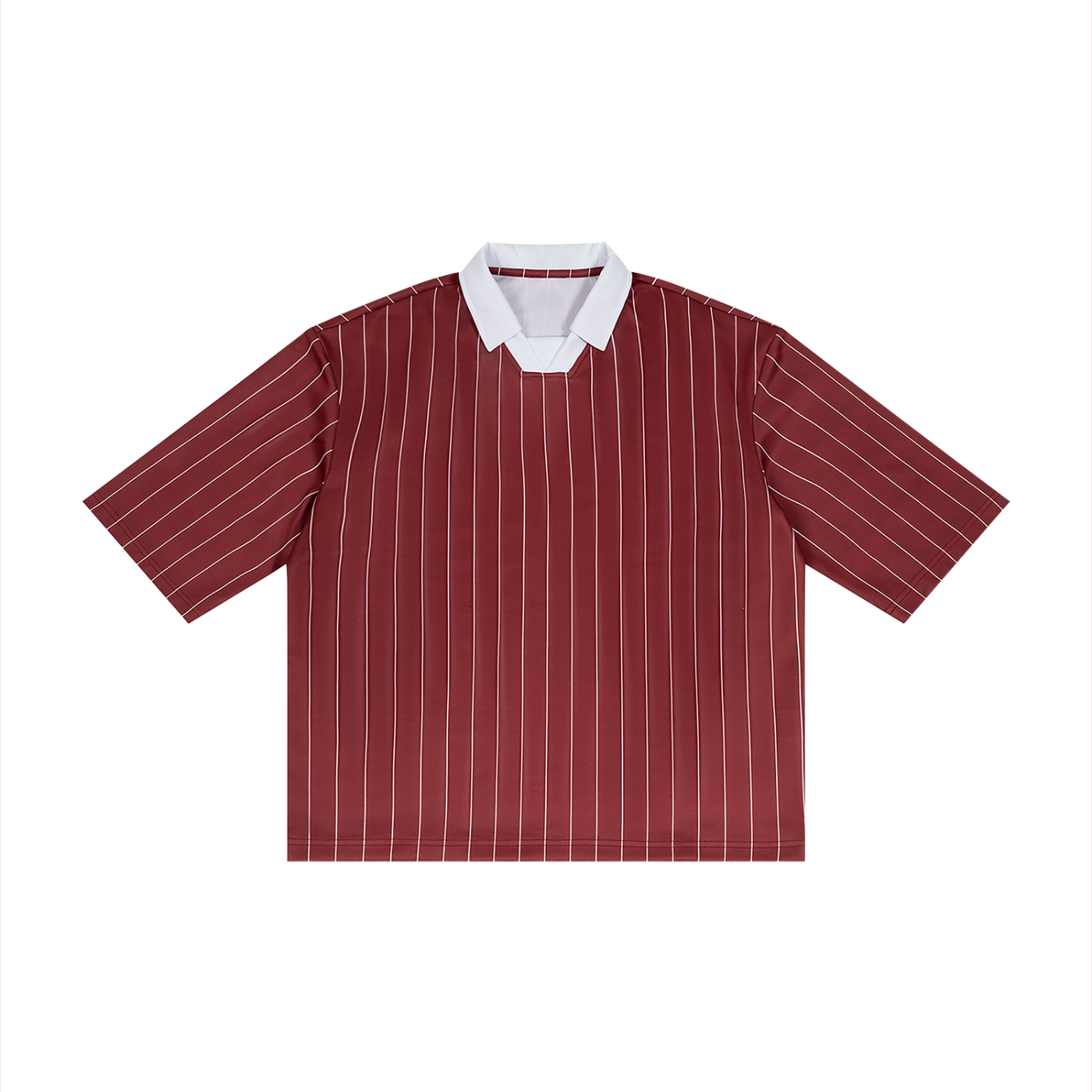 Pinstripe Collared Jersey
