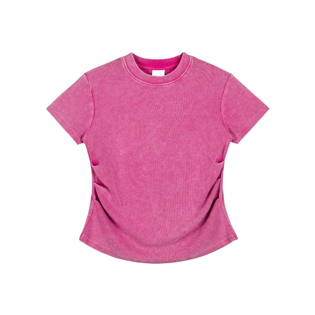 Vintaged Wash Bodycon T-Shirt