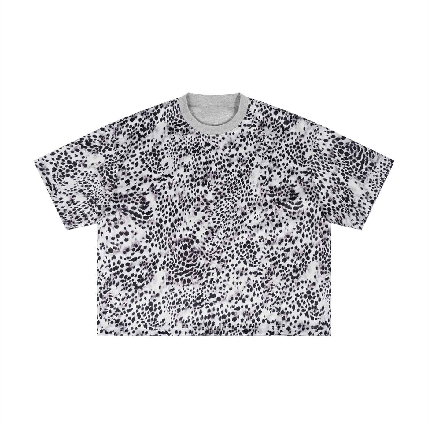 Leopard Print Boxy Tee
