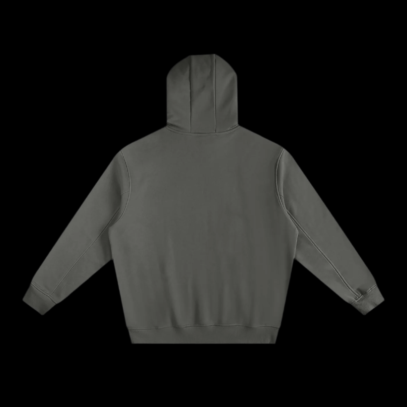 Fleeced High Neck Hoodie