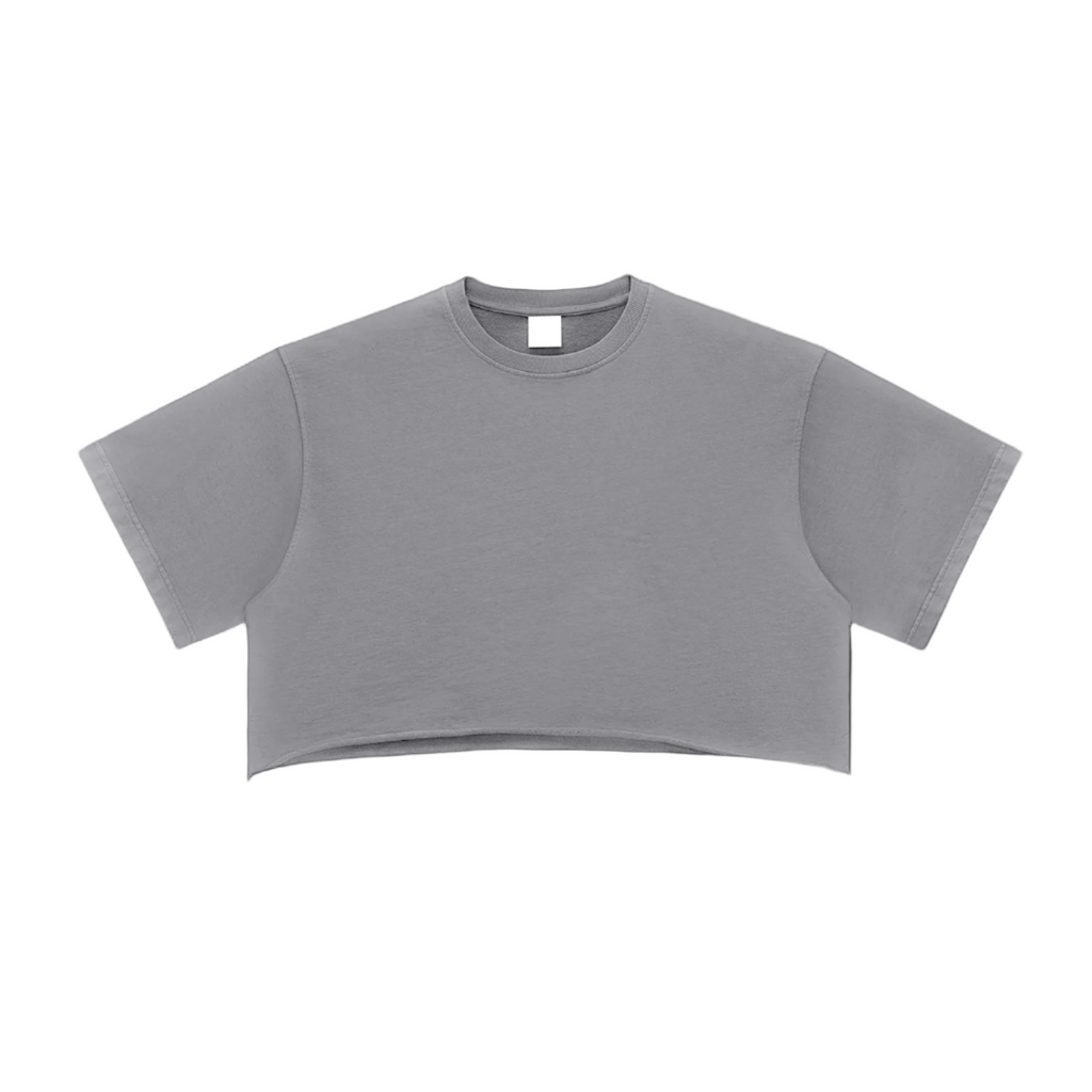 Snow Washed Crop Top