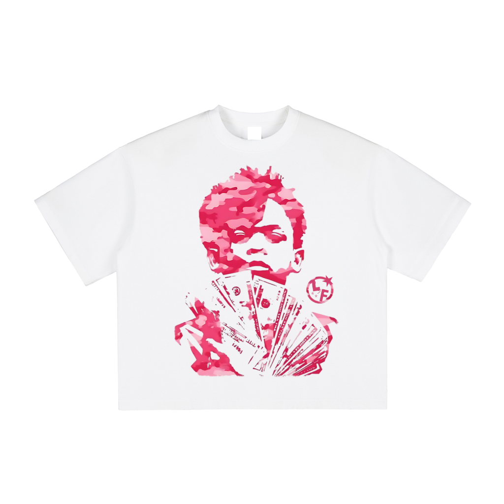 Pink Camo Money Holding Tee