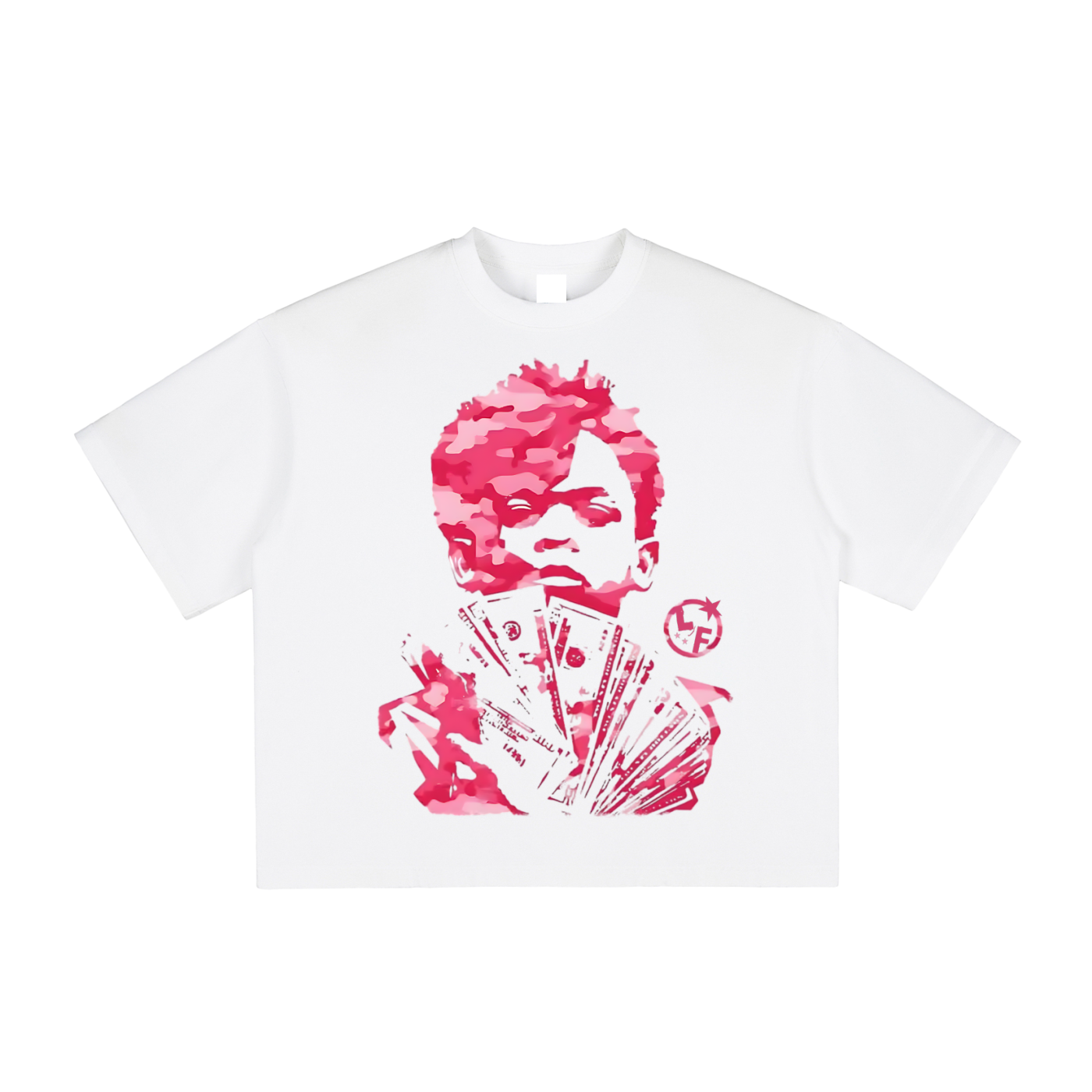 Pink Camo Money Holding Tee