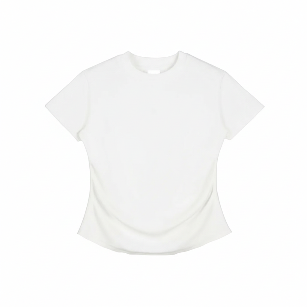 Vintaged Wash Bodycon T-Shirt