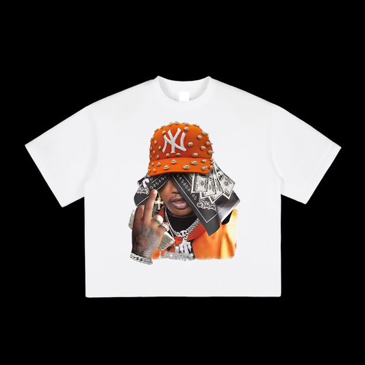 Orange NY Hat Tee