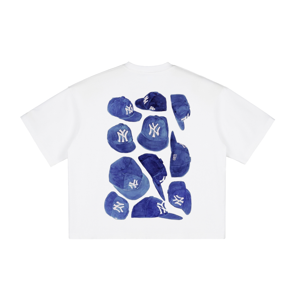Blue NY Hats Tee