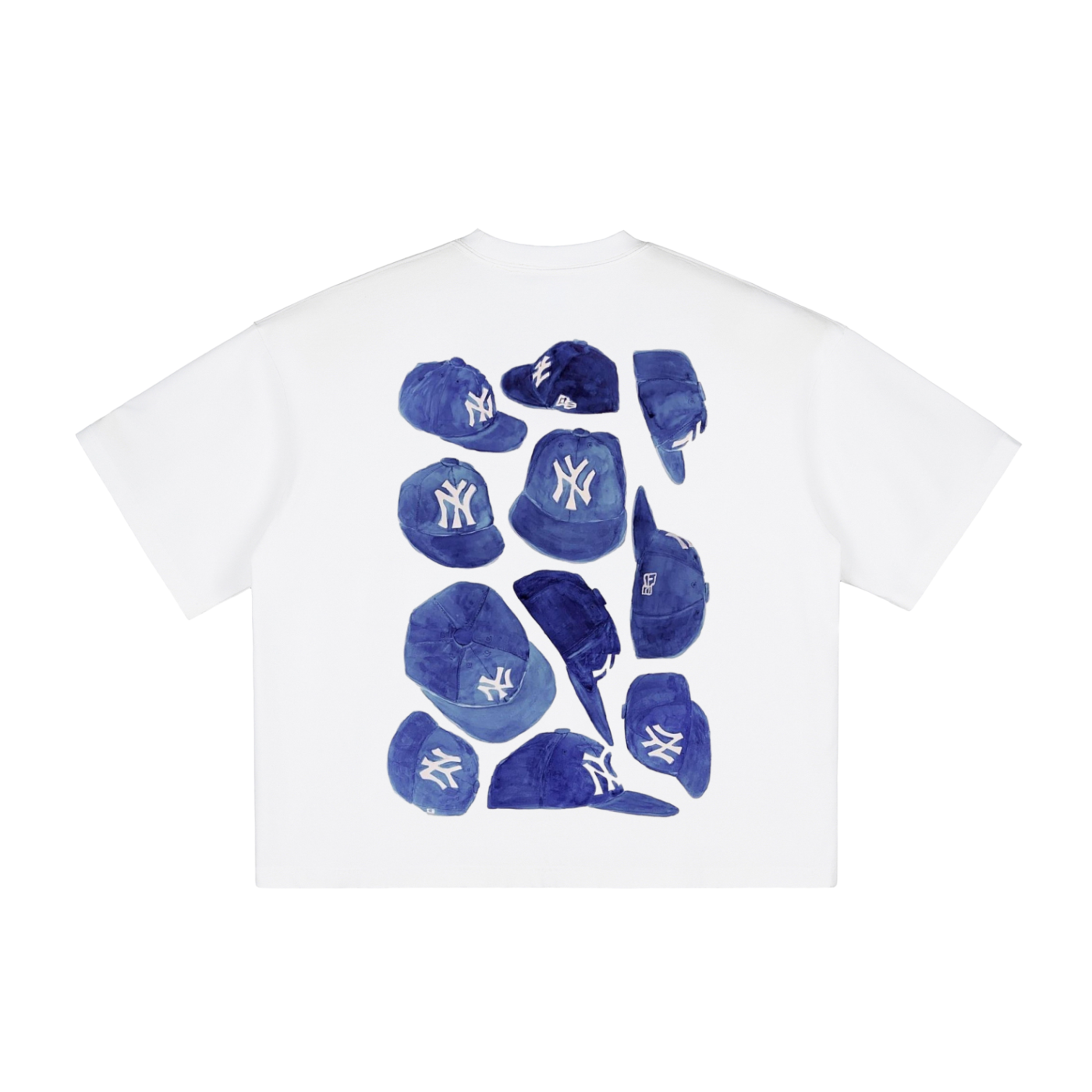 Blue NY Hats Tee